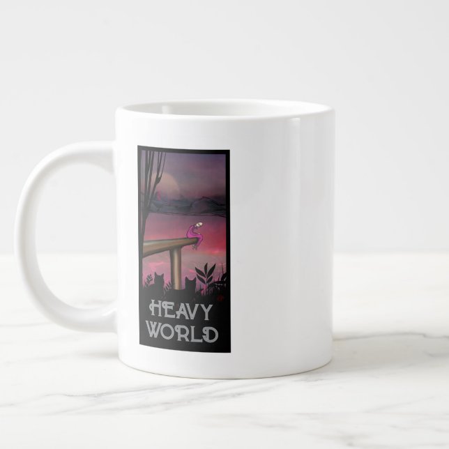 Heavy World Jumbo-Tasse (Links)
