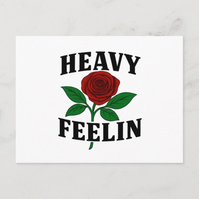 Heavyfeeling in Postcard Postkarte (Vorderseite)