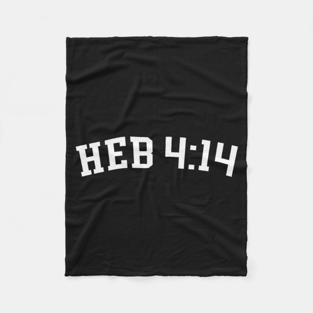 Heb 4_14  fleecedecke (Vorderseite)