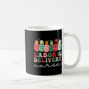 Hebamme Arbeits- und Entbindungsschwester-Shirt L& Kaffeetasse