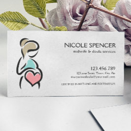 Hebamme Doula Birth Coach Lactation Berater Visitenkarte