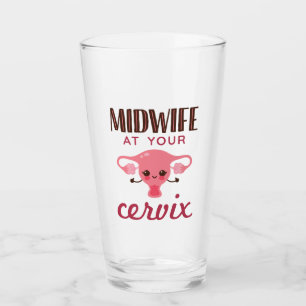 Hebamme in Ihrer Cervix Midwives Midwifery Glas