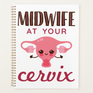 Hebamme in Ihrer Cervix Midwives Midwifery Planer