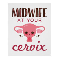 Hebamme in Ihrer Cervix Midwives Midwifery