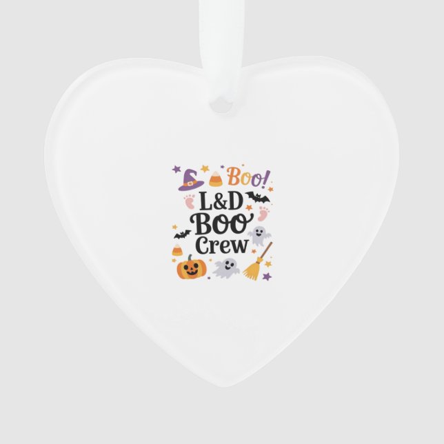 Hebamme oder Entbindungspfleger Halloween-Kürbis-G Ornament (Vorderseite)