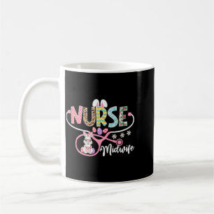 Hebamme Osterhase Ei Stethoskop Pflege Kaffeetasse