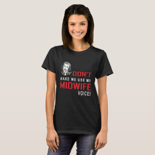Hebamme-T-Shirt Hebamme-lustiges T-Shirt
