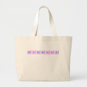 Hebamme-Taschen-Tasche Jumbo Stoffbeutel