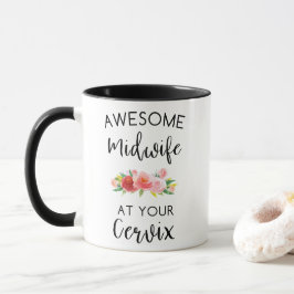 Hebamme-Tassen, Hebamme an Ihrer Halskaffee-Tasse Tasse