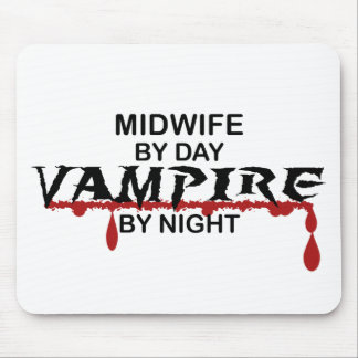 Hebamme-Vampir bis zum Nacht Mousepad