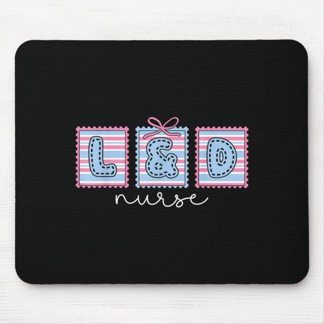 Hebamme Wickelstempel Mutter Mousepad (Vorne)