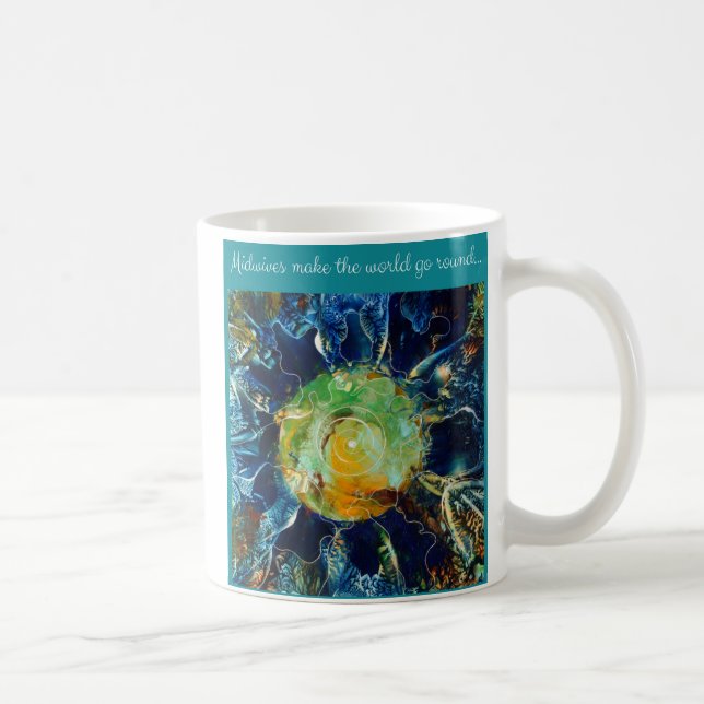 Hebammegeschenk Kaffeetasse (Rechts)