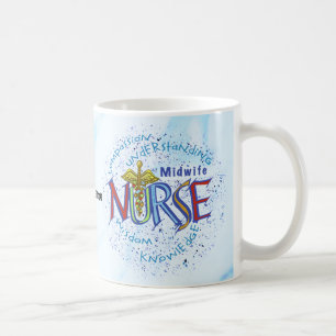 Hebammen-Krankenschwester-Motto Kaffeetasse