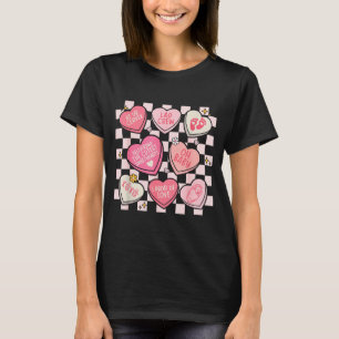 Hebammen und Entbindungshebamme Herzen Candy Valen T-Shirt