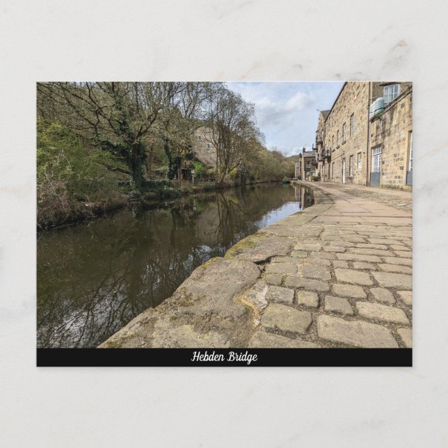 Hebdenbrücke Postkarte (Vorderseite)