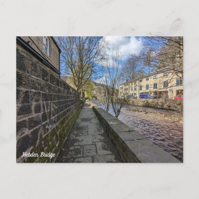 Hebdenbrücke Postkarte (Vorderseite)