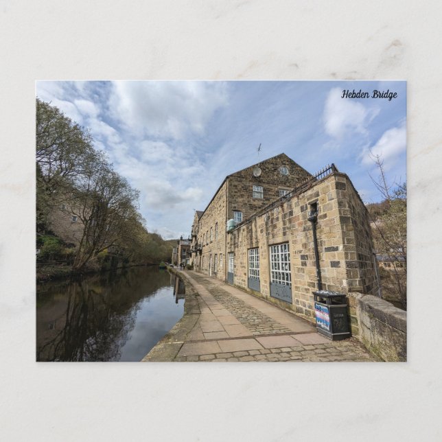Hebdenbrücke Postkarte (Vorderseite)