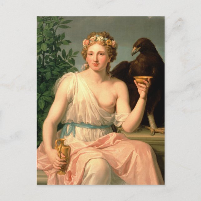 Hebe, 1784 postkarte (Vorderseite)