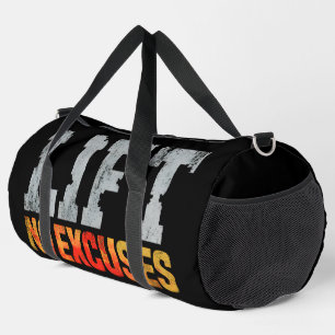 HEBE NICHTS AUF FITNESSSTUDIO-TRAINING DUFFLE BAG