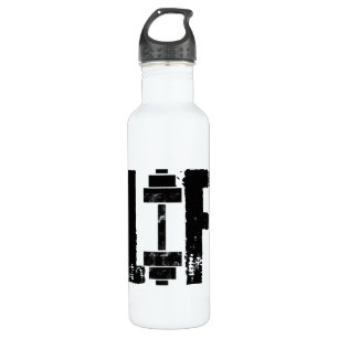 HEBEN GYM Gewichtheben BODYBUILDING Edelstahlflasche