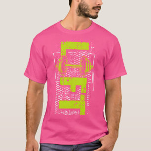 Heben Sie Barbell Bodybuilding Gym Workout Weightl T-Shirt