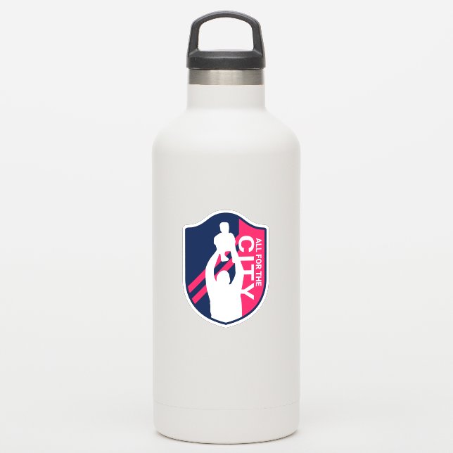 Heben Sie den Babyaufkleber an Aufkleber (Wassserflasche)