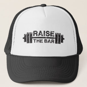 Heben Sie die Bar, Barbell - Gym Workout Inspirati Truckerkappe