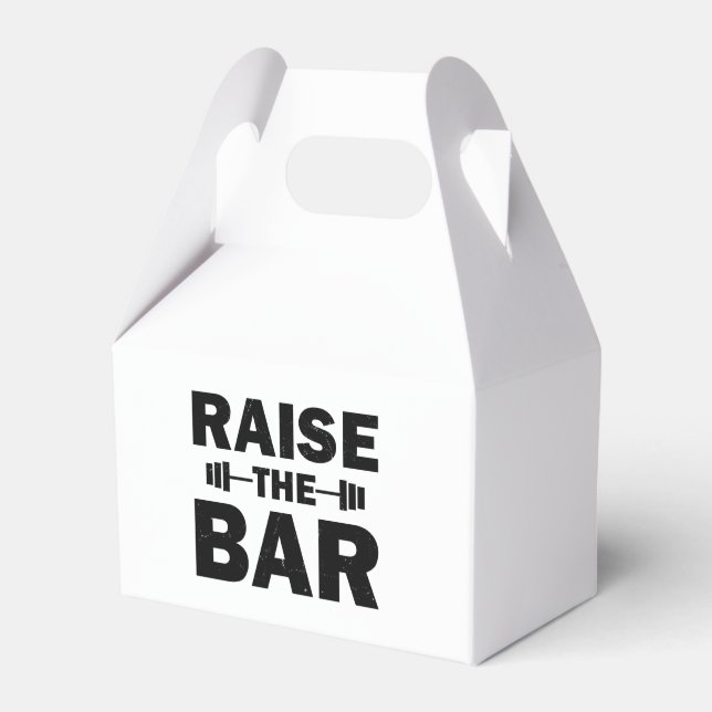 Heben Sie die Bar Geschenkschachtel (Vorderseite)