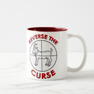 Heben Sie die Fluch-Tasse auf Zweifarbige Tasse