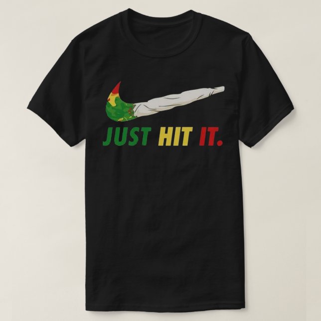 Heben Sie es Parody Smoker T Shirt (Design vorne)