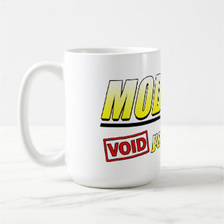 HEBEN Sie IHRE GARANTIE Kaffee-Tasse auf Kaffeetasse