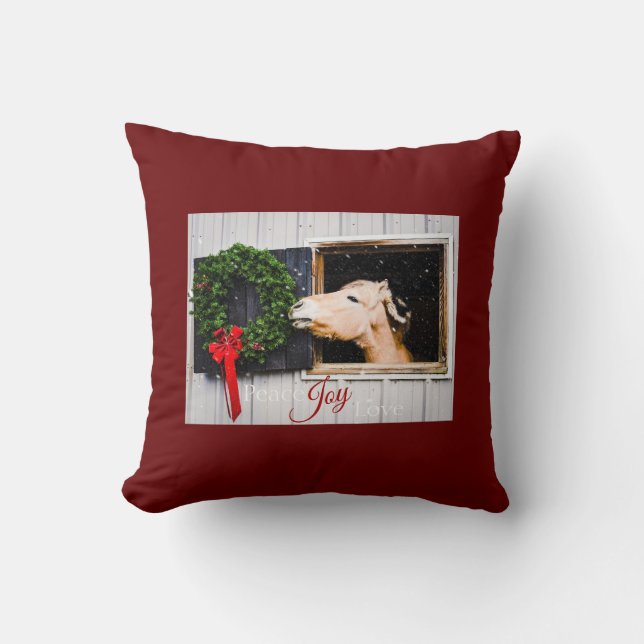 Heben Sie mich auf! 2020 Holiday Throw Kissen - Fi (Vorderseite)