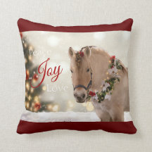 Heben Sie mich auf! 2020 Holiday Throw Pillow - De