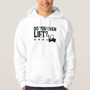 Heben Sie sogar den Treiber für den Stapler-Operat Hoodie