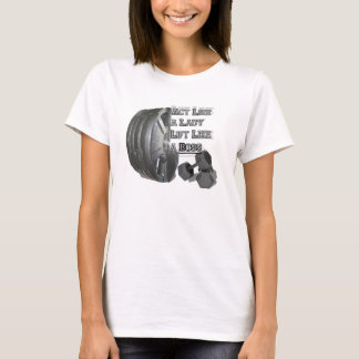 Heben Sie wie ein Chef-Shirt an T-Shirt