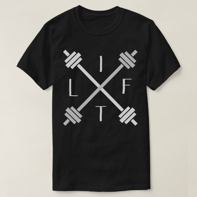 Heben zum Heben motivierend Heber T-Shirt (Design vorne)