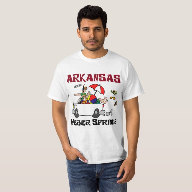 Heber entspringt Arkansas T-Shirt (Vorne ganz)