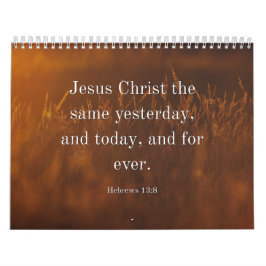 Hebräer 13:8 Lutherbibel Bibelvers Jesus Christus Kalender