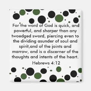 Hebräer-4:12magnet Magnet