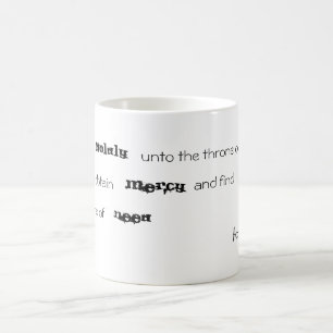 Hebräer-4:16 Kaffeetasse