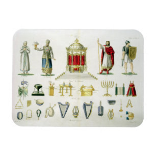 Hebräer Levi, Priester, König und Soldat mit Magnet