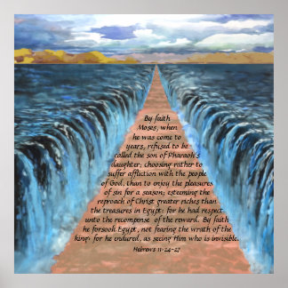 Hebräisch 11:24-27 poster