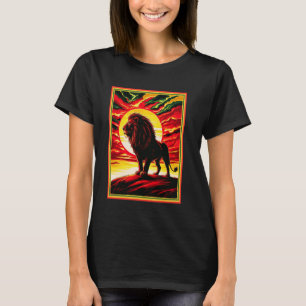 Hebräisch Israelite YHWH Löwe von Judah Yahweh Ras T-Shirt
