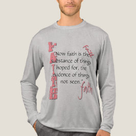 Hebräische 11:1 Passage Tri-Blend Shirt