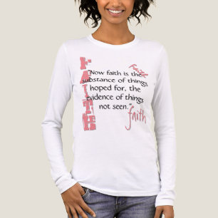 Hebräische 11:1 Passage Tri-Blend Shirt