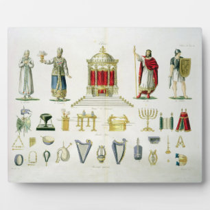 Hebräischer Levi, Priester, König und Soldat mit H Fotoplatte