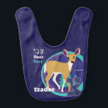 Hebräisches Alphabet-Baby Schellfisch-Tzadee Lätzchen<br><div class="desc">Niedliche hebräische aleph Wetten-Babyschellfische. Wählen Sie von 22 Tierentwürfen des unterschiedlichen Spaßes. Niedliche kontrastierende Farban Rückseite. Spaß!! und einzigartig!! Kontrastfarbe auf Rückseite.</div>