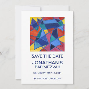 Hebräisches Wort Chai – Leben Save The Date