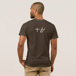 Hebrew Alephbet Otiot Typografie T-Shirt