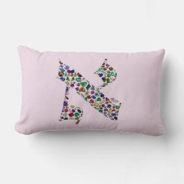 Hebrew Letter ALEF Lendenkissen